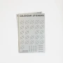 Case Study Wall Calendar Stickers Chrome