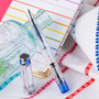 Pilot Prera Fountain Pen Clear/Blue M