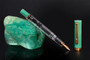 TWSBI ECO Fountain Pen Jade Jelly w/Bronze EF