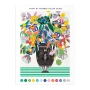 Galison Paint by Number Kit 9x12" Kitty McCall Etruscan Vase