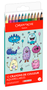 Caran d'Ache Swisscolor Watercolour Pencils Kawaii Funny Monsters Set of 12