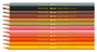 Caran d'Ache Swisscolor Watercolour Pencils Kawaii Cute Animals Set of 12