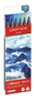 Caran d'Ache Fibralo Brush Marine Set of 6