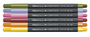 Caran d'Ache Fibralo Brush Bloom Set of 6