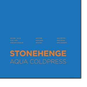 Stonehenge Aqua 140lb Cold Press Watercolor Paper 22x30 Sheet - Wet Paint  Artists' Materials and Framing