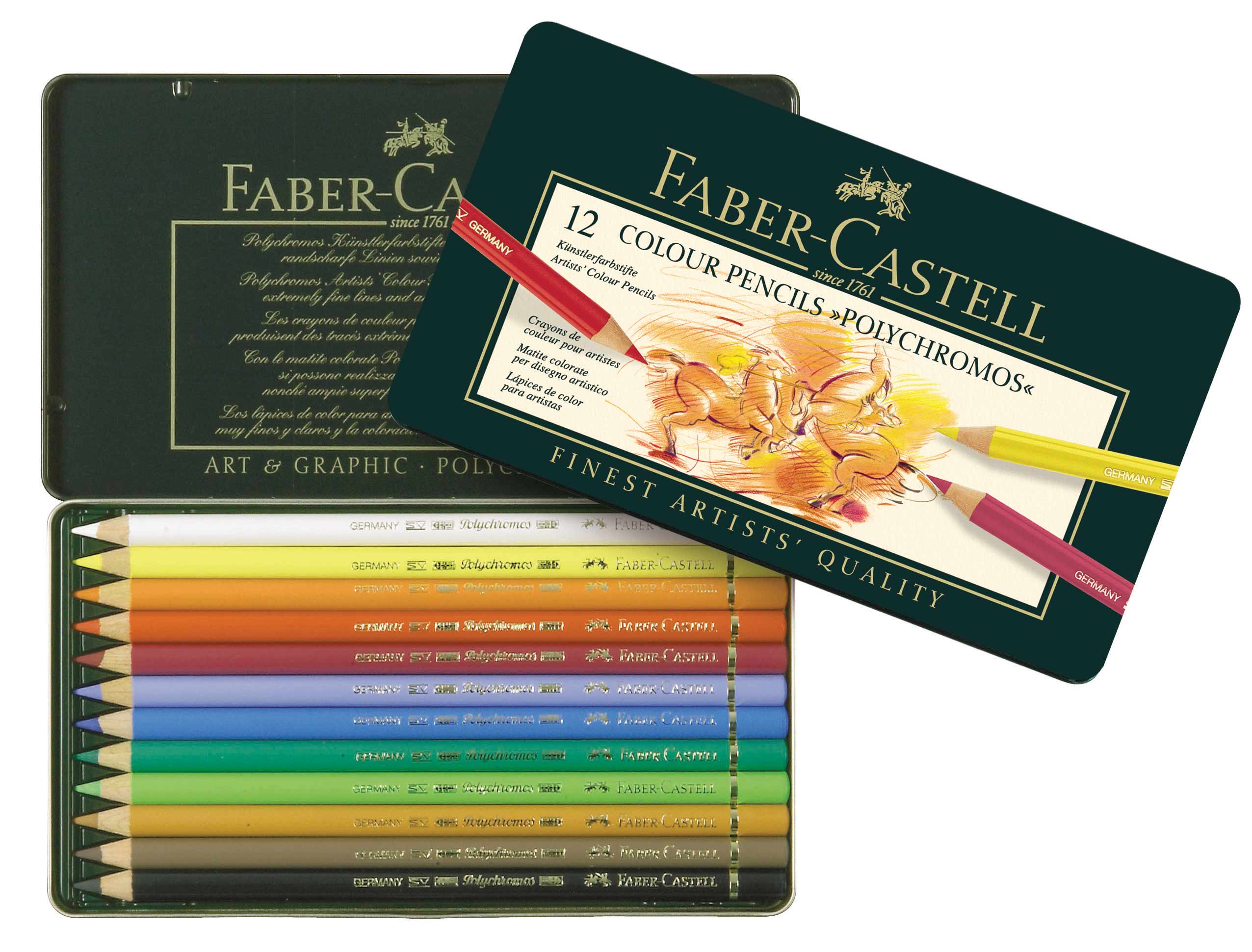 Faber-Castell Goldfaber Color Pencil Set - Set of 12