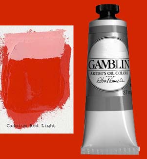 Gamblin Artist Grade Oil Color 37ml - Cadmium Red Medium