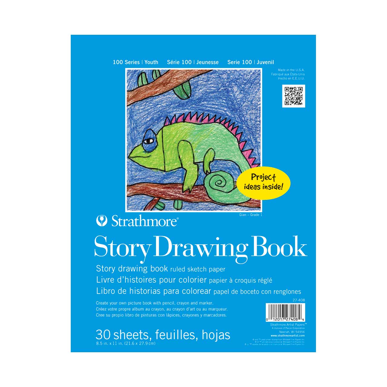 Strathmore Kids Story Drawing Book 8.5x11