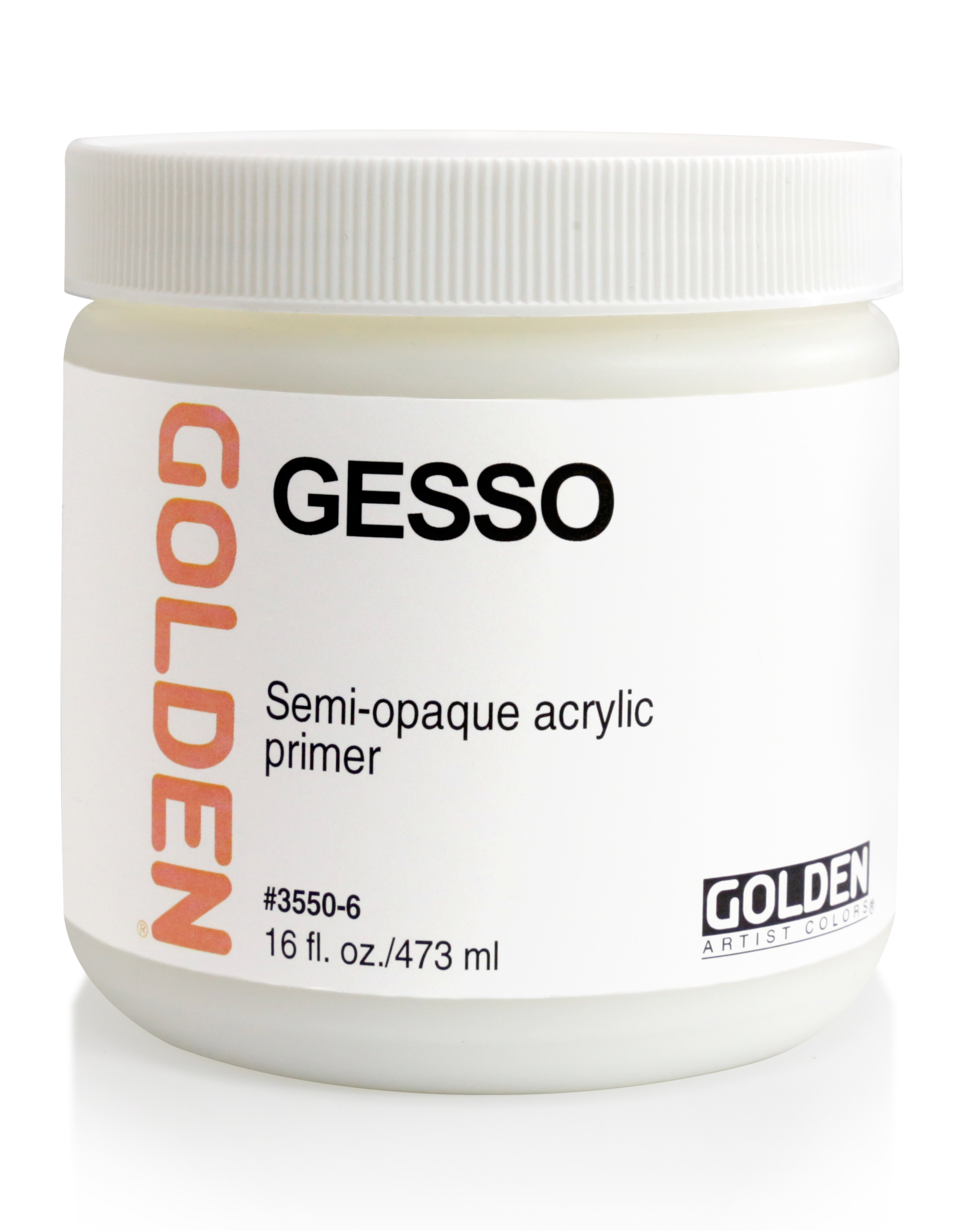 Golden Artist Colors Acrylic Gesso: Gallon Gesso - Wet Paint Artists'  Materials and Framing