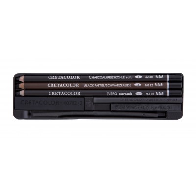 Cretacolor - Noir Charcoal Drawing Set