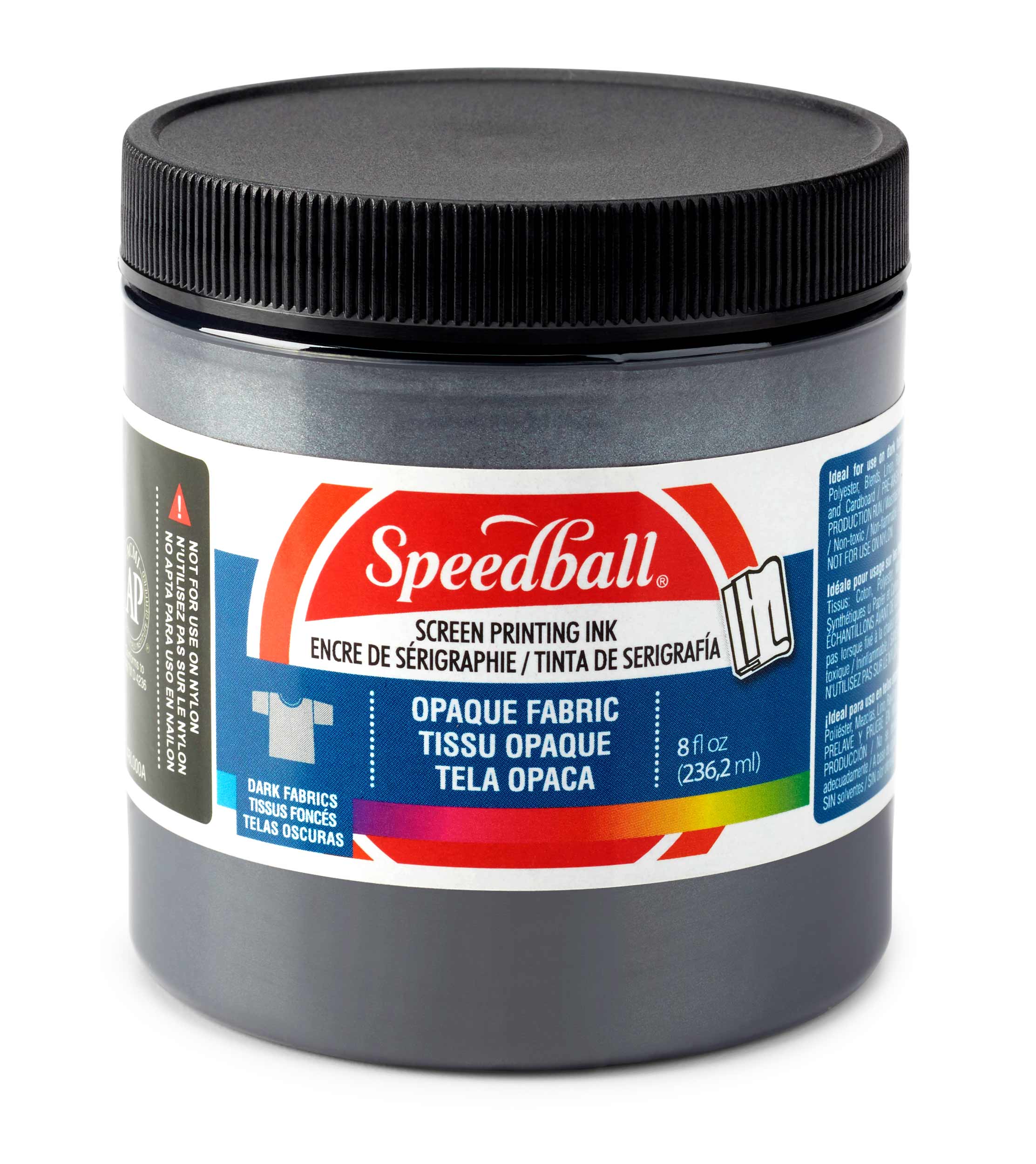 Speedball : Fluorescent Fabric Screen Printing Ink : 8oz : Yellow