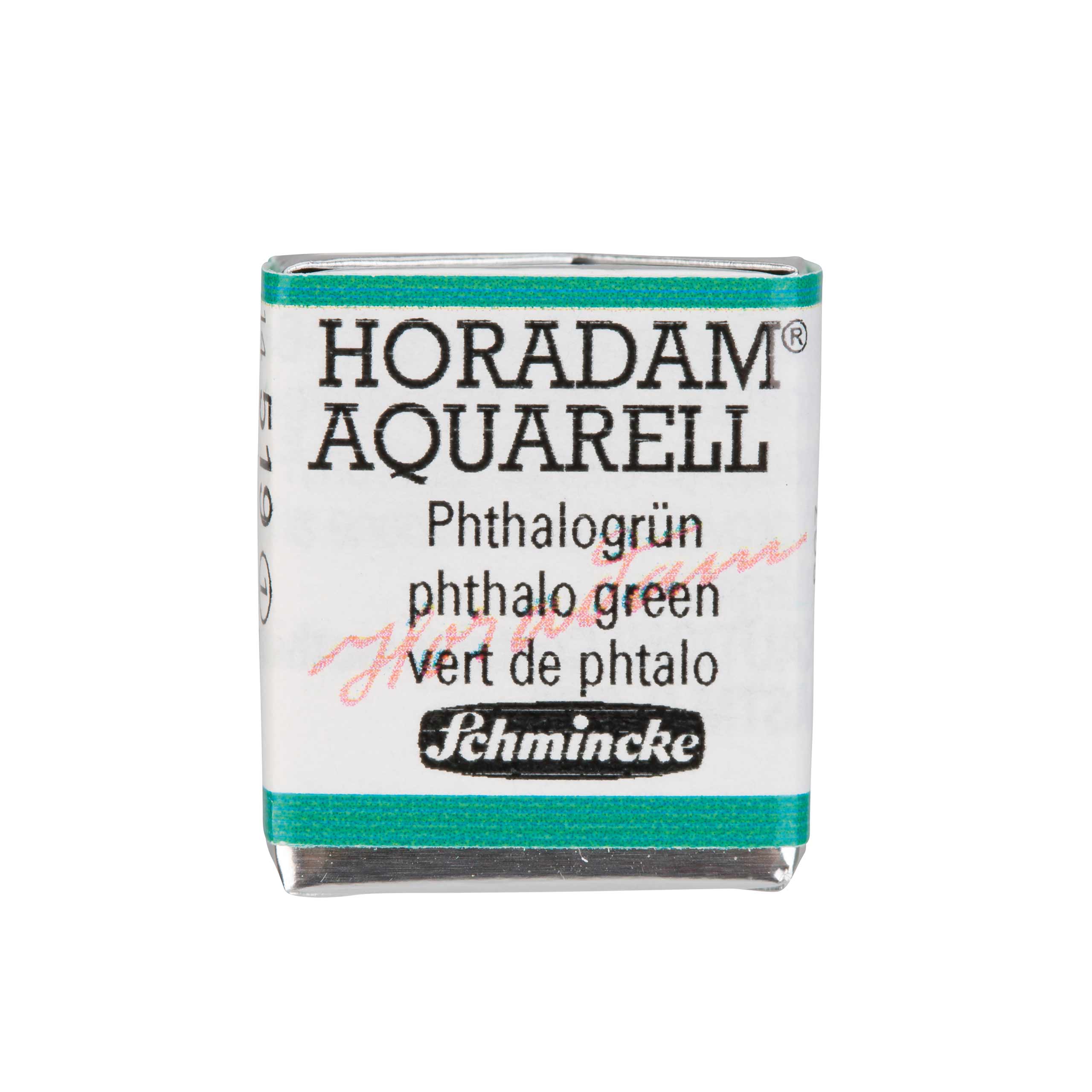 Schmincke Horadam Aquarell 15ml Tube Watercolor Viridian - 513 - Wet Paint  Artists' Materials and Framing