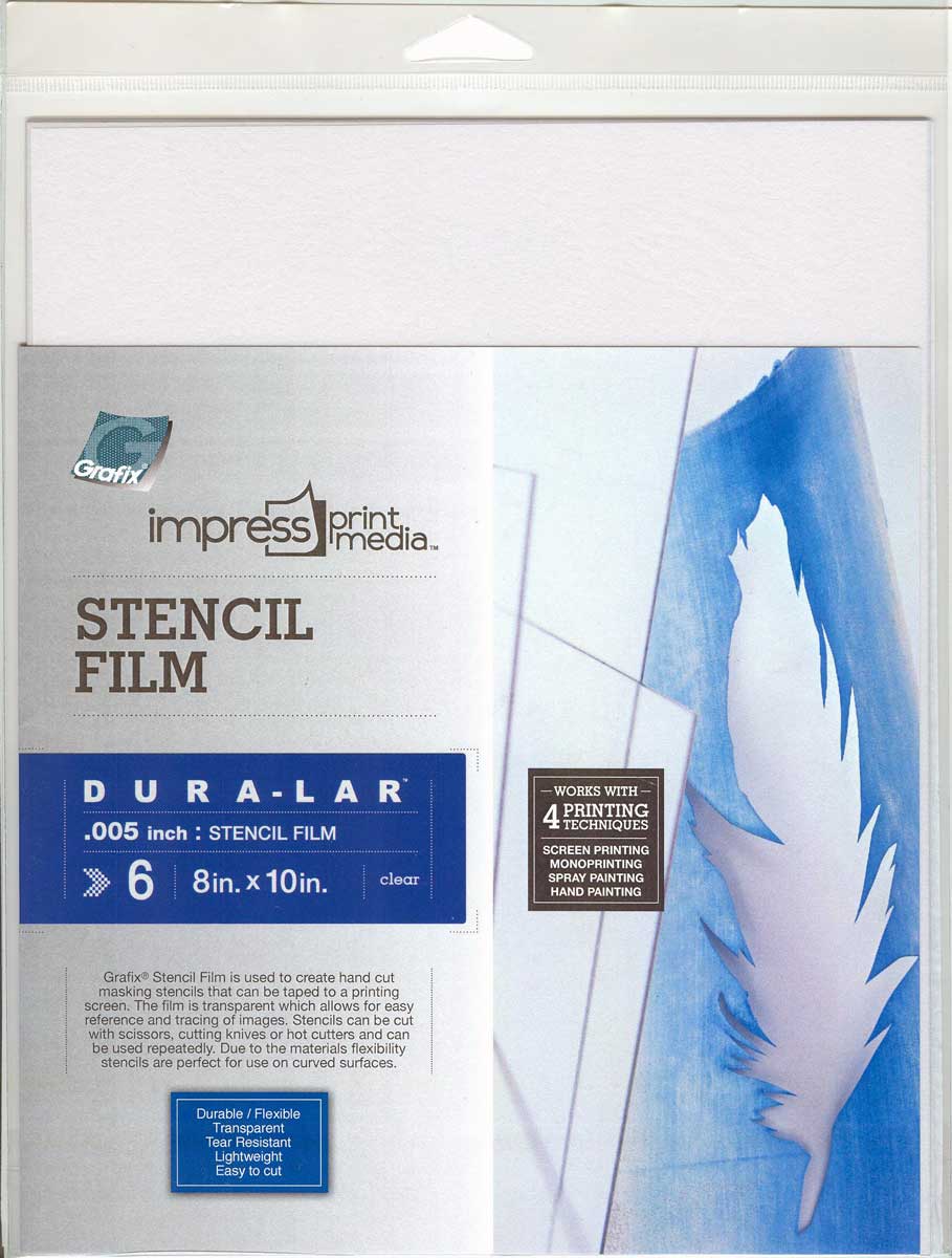 Speedball Screen Printing Ink Jet Transparency Sheets, 8.5 X 11, Pack Of  6