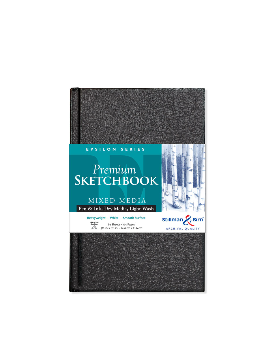 Stillman & Birn Epsilon Series 5.5 X 8.5 Hardbound Sketchbook