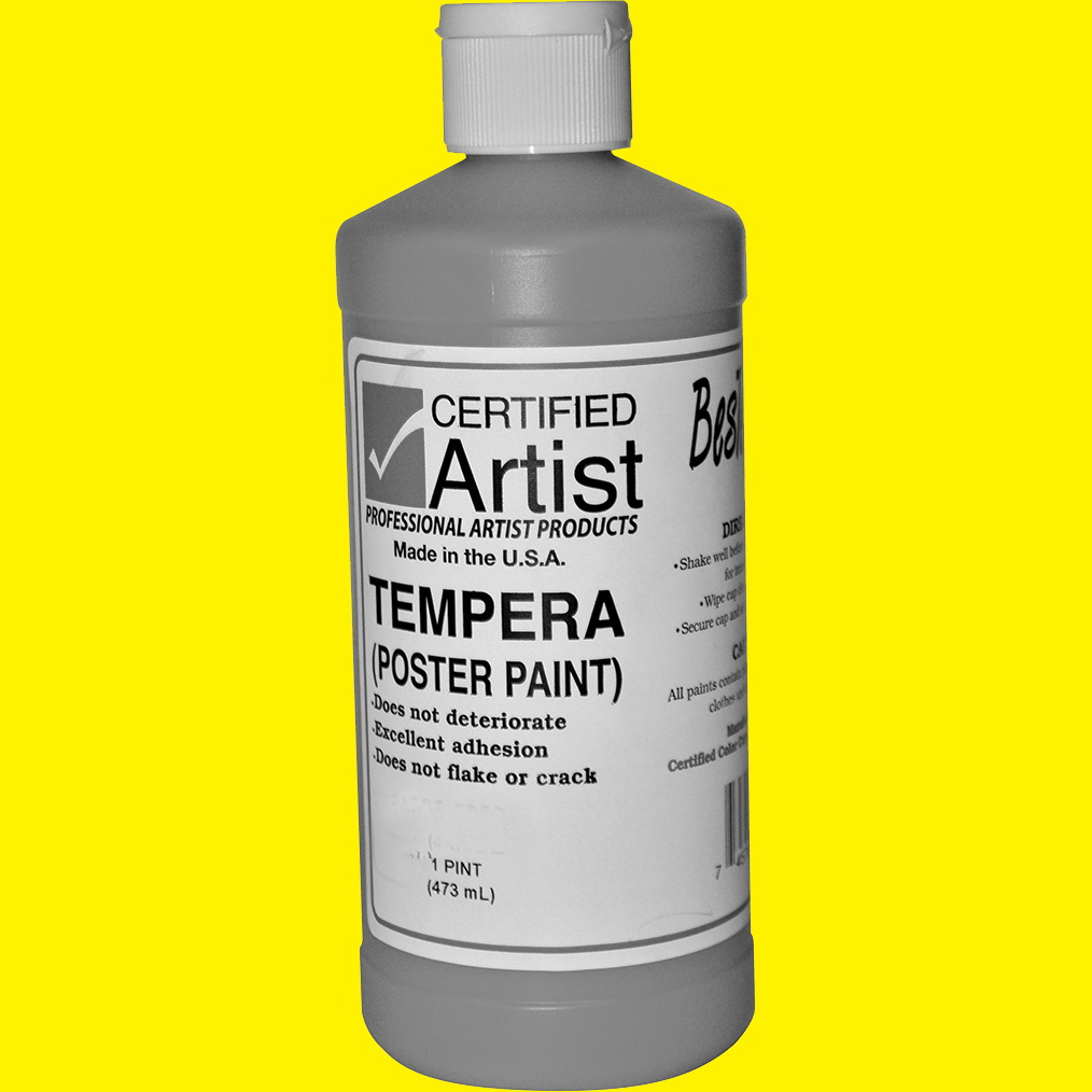 Bestemp Tempera Paint 16oz White