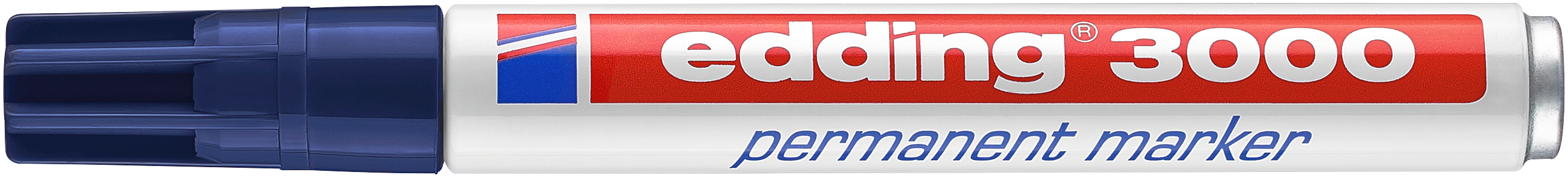 Edding Permanent Marker - Steel Blue, 3000, Bullet Nib