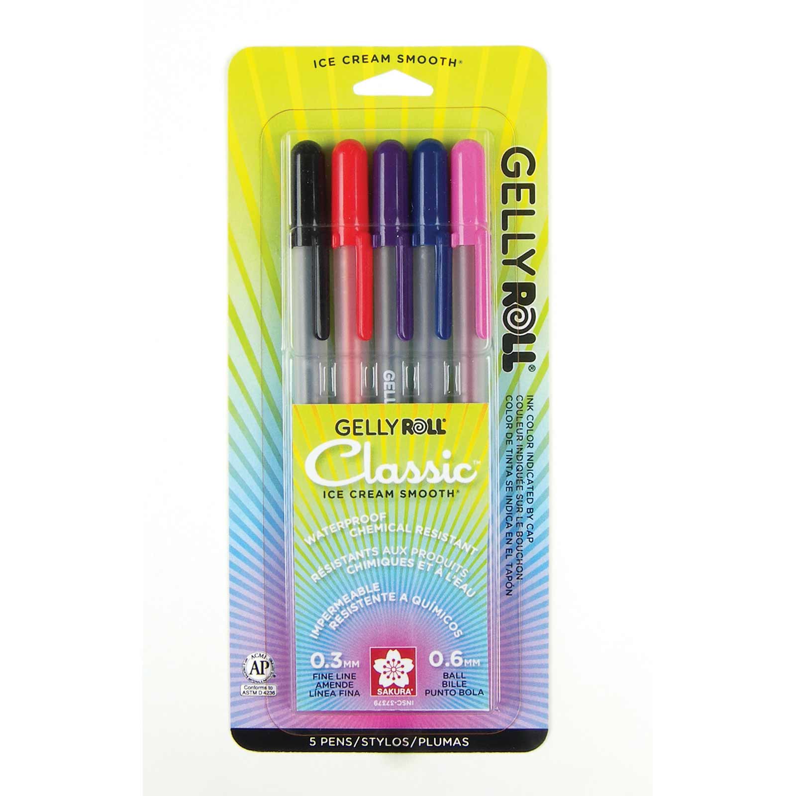 Gelly Roll Pen Fine Blue