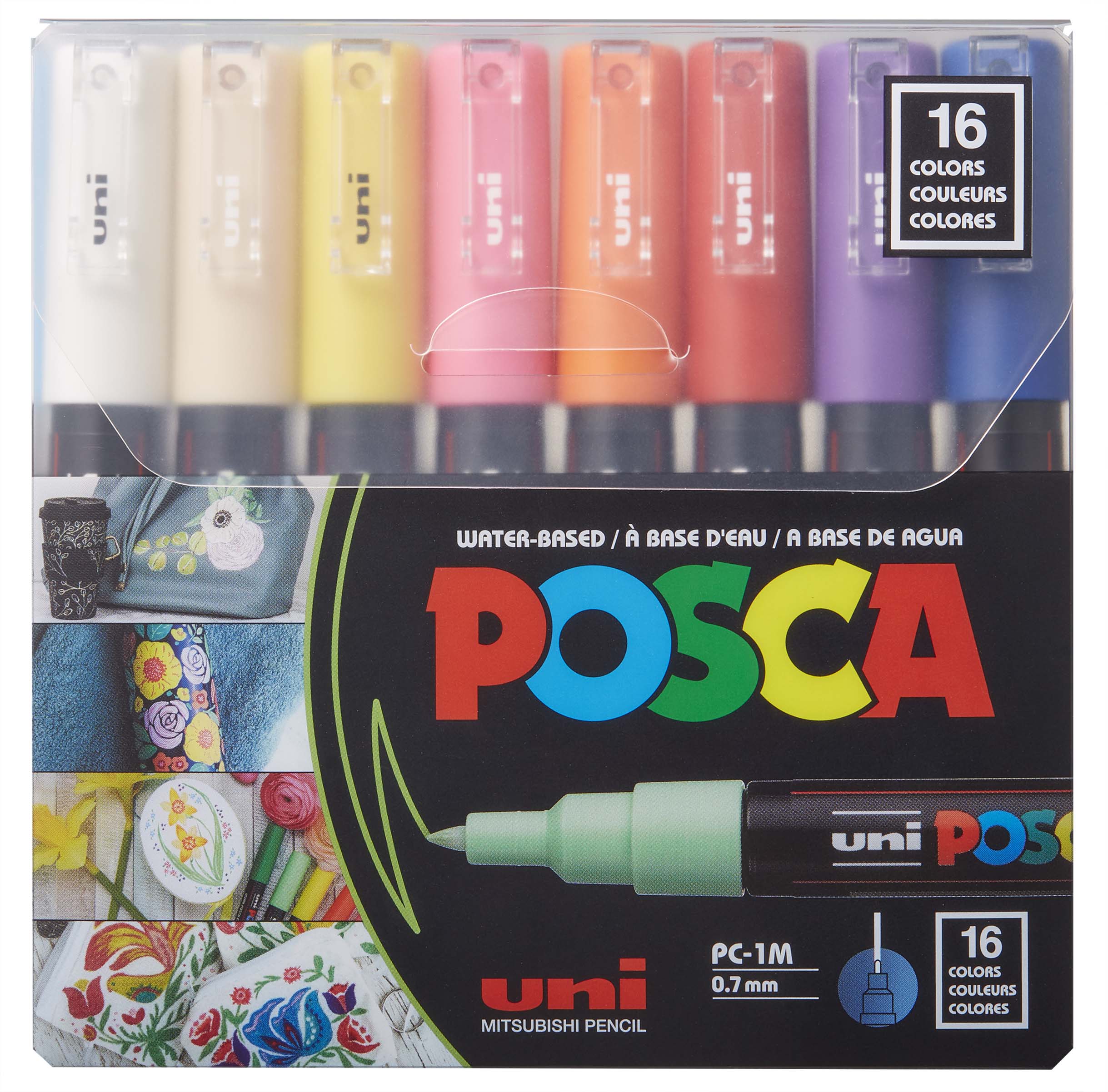 POSCA Acrylic Paint Marker PC-3M Fine Beige - Wet Paint Artists' Materials  and Framing