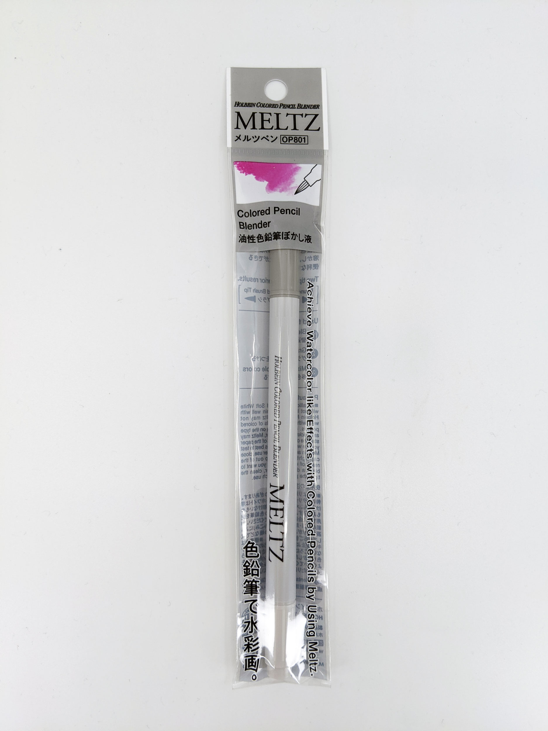 Overjoyed - [RETAIL EXCLUSIVE] Meltz Color Pencil Blending Liquid Marker by  @holbein_art - Blurring liquid If you draw on the screen with colored  pencils in advance, melt it with Meltz and blur