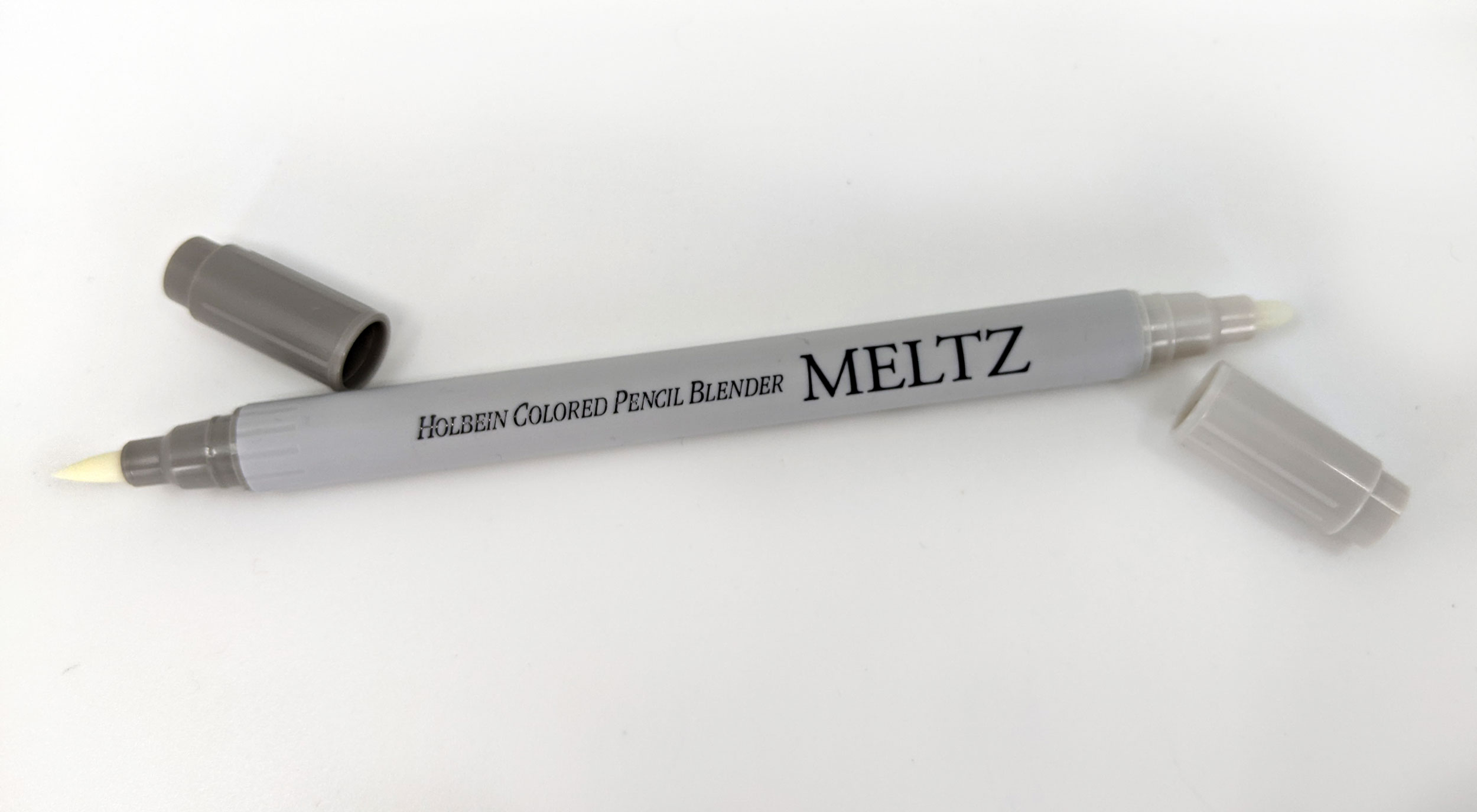Holbein Meltz Colored Pencil Blender Dual Brush Marker - Wet Paint