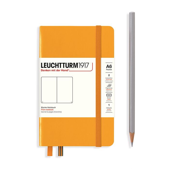 Leuchtturm1917 Pocket Hard Cover Notebook (3.5 x 6)