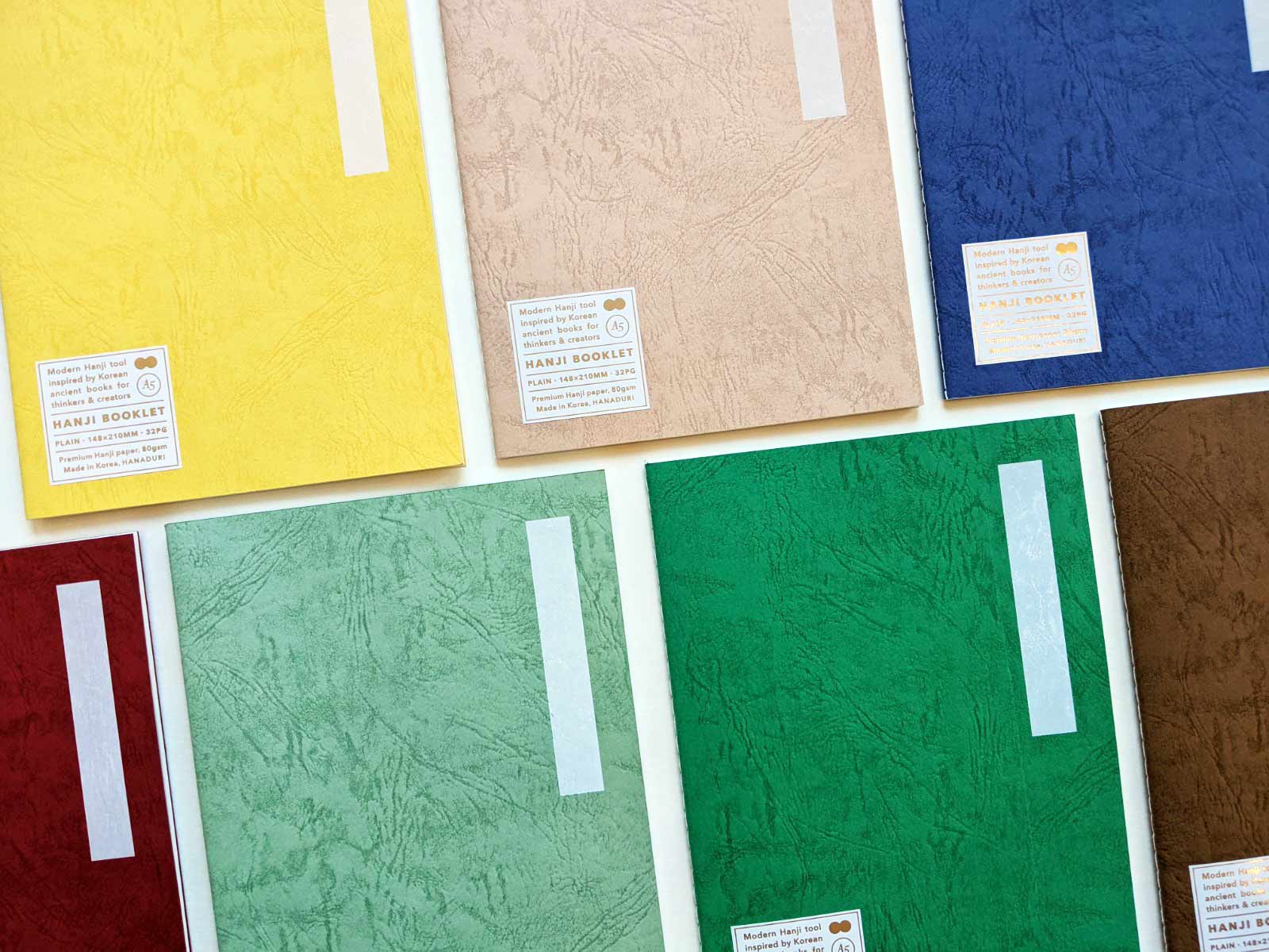 Hanaduri Hanji Booklet A5 Brown Wet Paint Artists' Materials and Framing