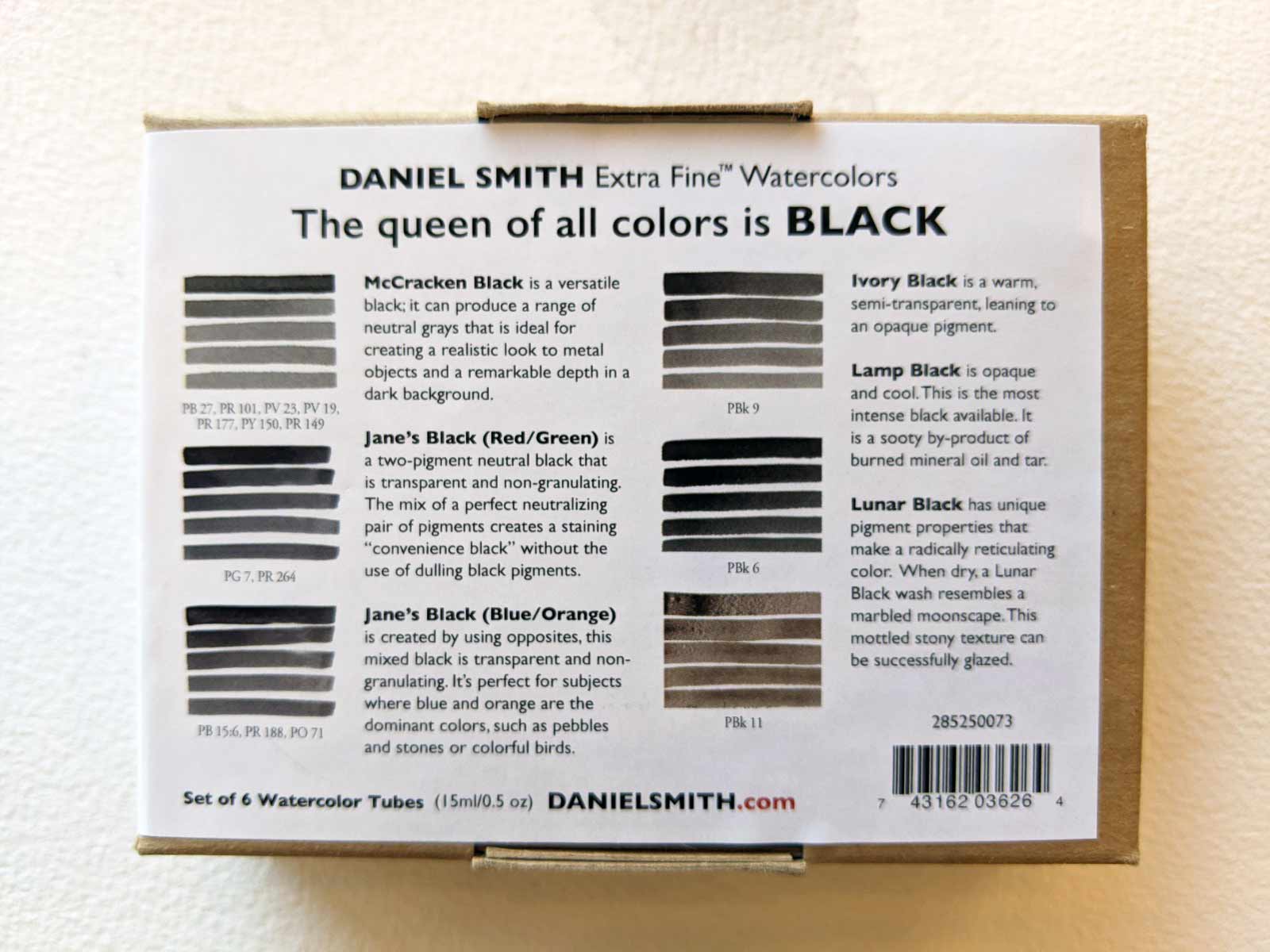 Daniel Smith Extra Fine Watercolor 5mL Set of 6, Mix It Up