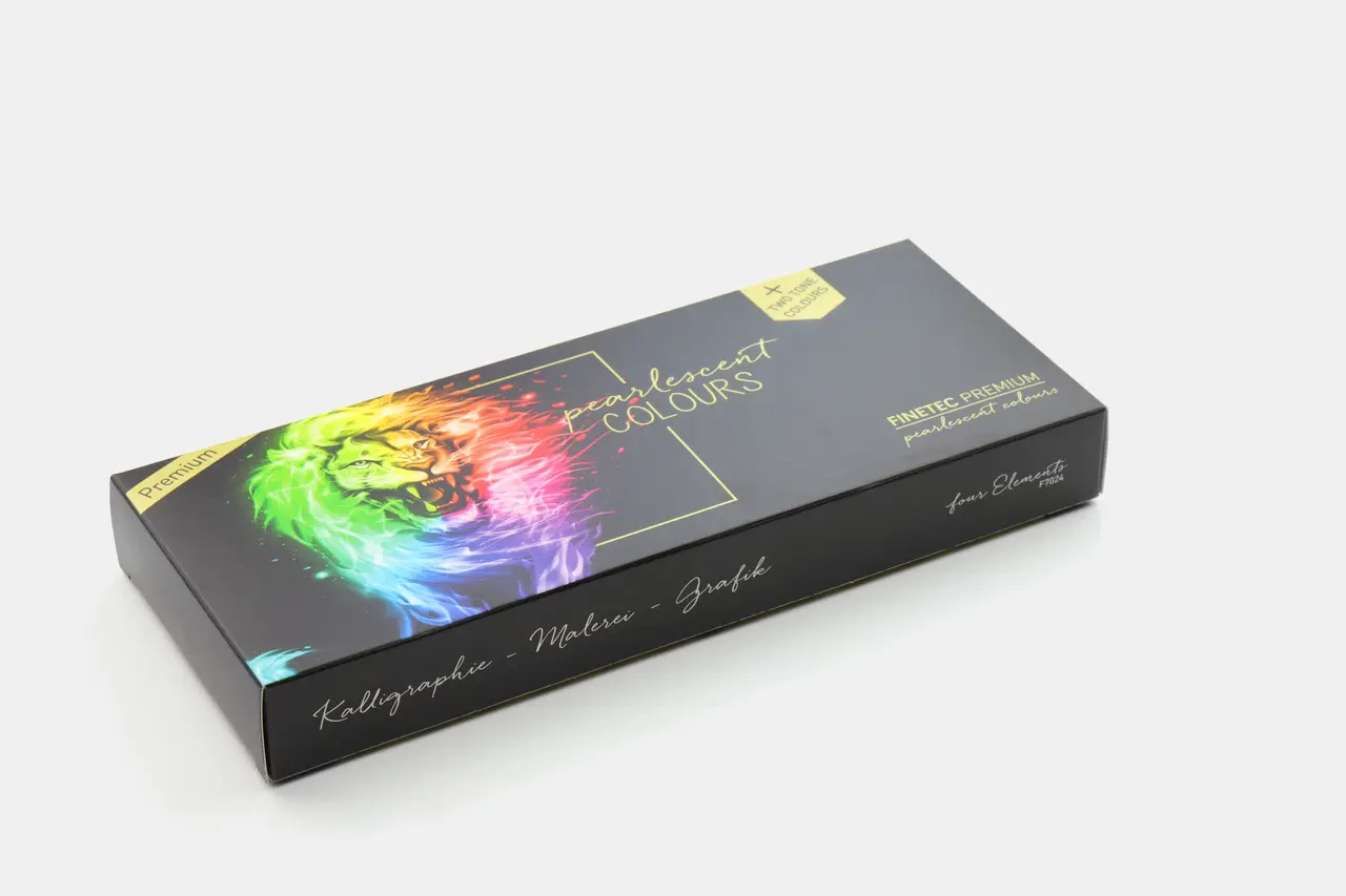Finetec Pearlescent Watercolour Set of 24 Colours 