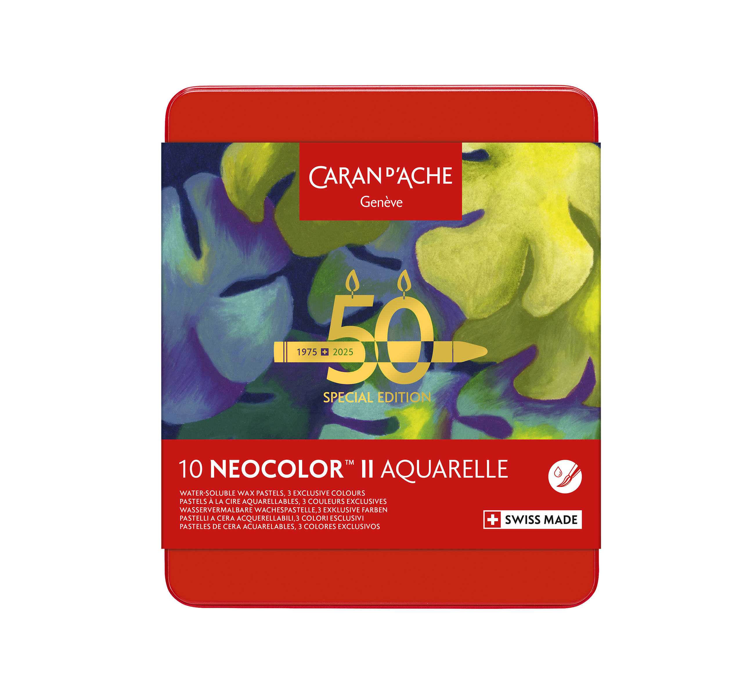 Caran D'Ache Neocolor II .245 Light Olive - Wet Paint Artists' Materials And Framing