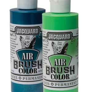 8 Colors! Jacquard Transparent Airbrush Paint Series 4 FL OZ 118 ML each