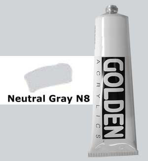 Golden : Heavy Body Acrylic Paint : 150ml : Bone Black