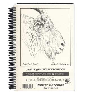 Robert Bateman Sketch Pad 5x7 - Wet Paint Artists' Materials and Framing