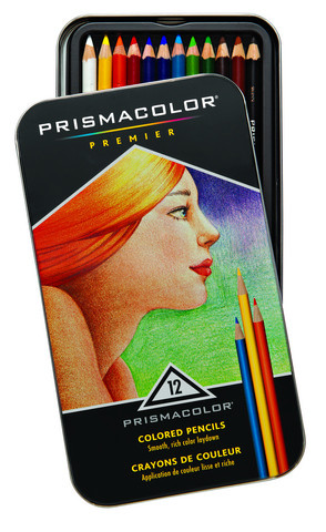 Sanford Prismacolor Premier 12 Color Set - Wet Paint Artists