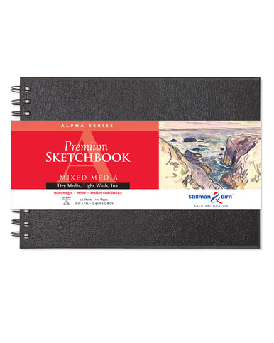 Stillman & Birn Alpha Series 10 x 7 Wirebound Sketchbook