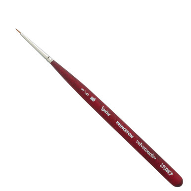 Princeton Mini Brush - Spotter, Mini Handle, 3/0