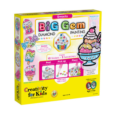 Creativity for Kids Big Gem Diamond Painting Kit - Sweets