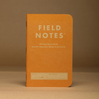 Field Notes Kraft Plus Dot Notebook 2-Pack Amber - Wet Paint