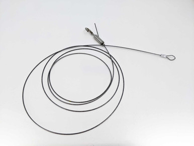 Loop Wire with Clip Hook 2mm 22lb Cable - Wet Paint Artists' Materials ...