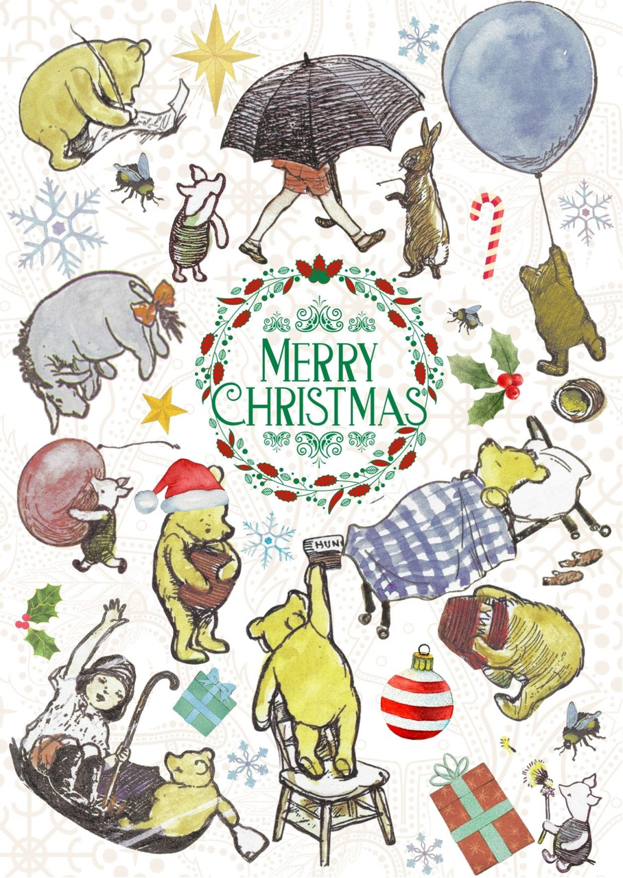 Winnie The Pooh Christmas Cards Disney Winnie The Pooh 8