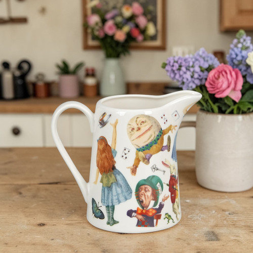 Alice in Wonderland Milk Jug
