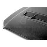 Anderson Composites 10-14 Mustang/Shelby GT500 & 13-14 GT/V6 Type-GT Carbon Fiber Hood Anderson Composites 10-14 Mustang/Shelby GT500 & 13-14 GT/V6 Type-GT Carbon Fiber Hood