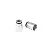 Injector Dynamics Clear Anodize ID Bottom Adaptor, +12mm, 14mm lower o-ring (48.60.14B V2)