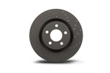 Hawk Talon 2015 Ford Mustang 320mm w/ performance pkg. Drilled and Slotted Rear Brake Rotor Set