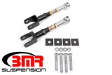 BMR 15-17 S550 Mustang Rear On-Car Adj. Rod Ends Toe Rods - Black Hammertone