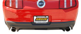 Gibson 11-14 Ford Mustang GT 5.0L 2.5in Axle-Back Dual Exhaust - Stainless