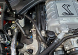 J&L 2020-2022 Ford Mustang GT500 Passenger Side Oil Separator 3.0 - Clear Anodized