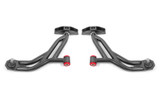 BMR 10-14 Ford Mustang / Shelby GT500 Non-Adj. Lower A-Arms (Poly/Delrin) - Black Hammertone