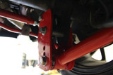 UMI Performance 05-14 Ford Mustang Rear Control Arm Relocation Brackets- Bolt In (1060-R)