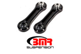 BMR 15-17 S550 Mustang Rear Lower Control Arms Vertical Link w/ Spherical Bearings - Black