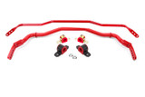BMR 15-22 S550 Mustang Sway Bar Kit with Bushings Front and Rear Red (SB763R)
